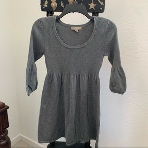 One A Gray Sweater Dress M